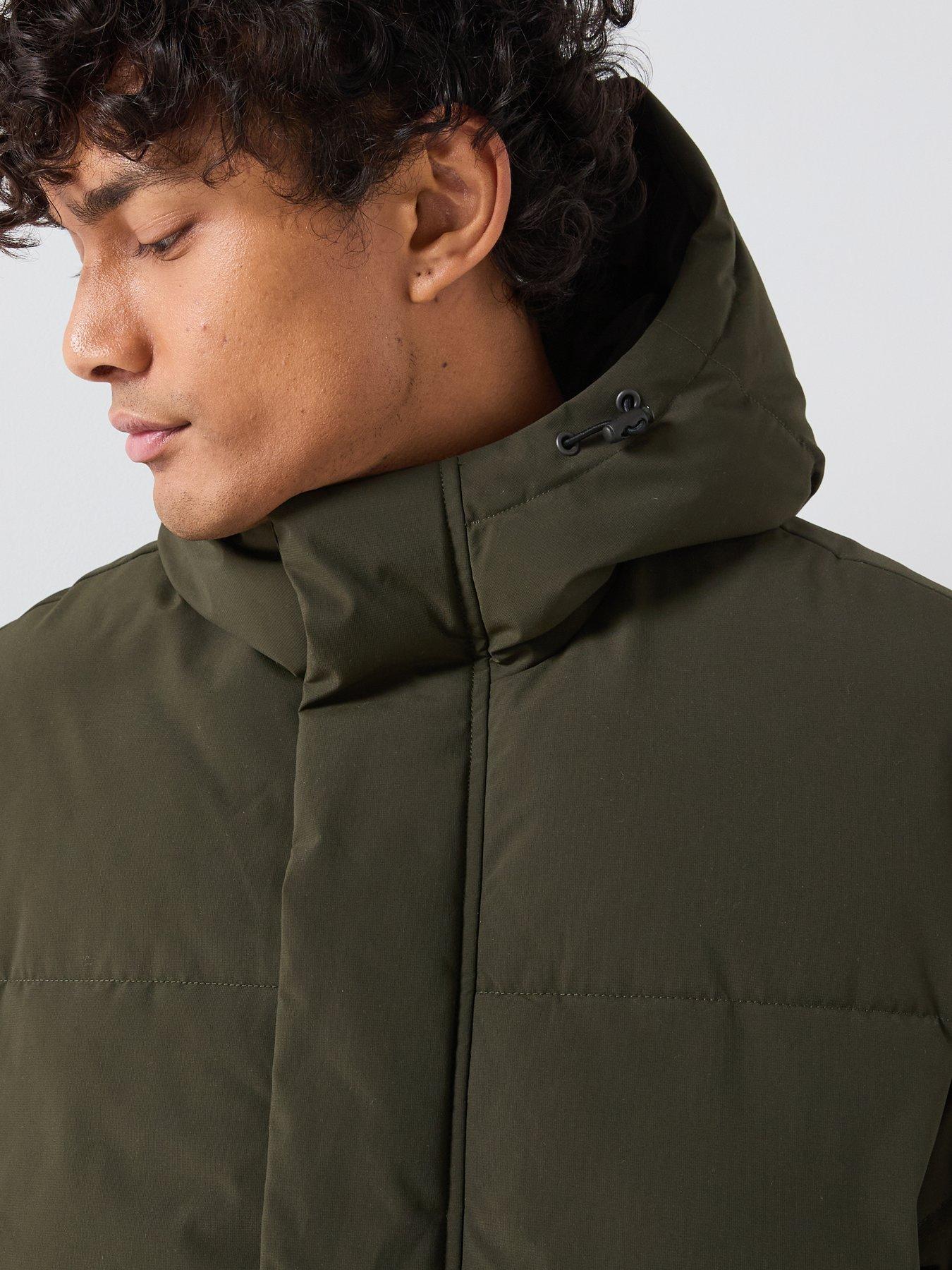 Image 6 of 6 of Jack & Jones Men's Soho Hooded Puffer Jacket - Khaki