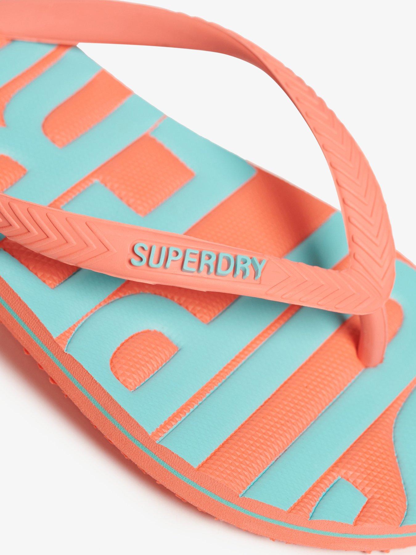 Image 6 of 7 of Superdry Vintage Vegan Flip Flop - Orange