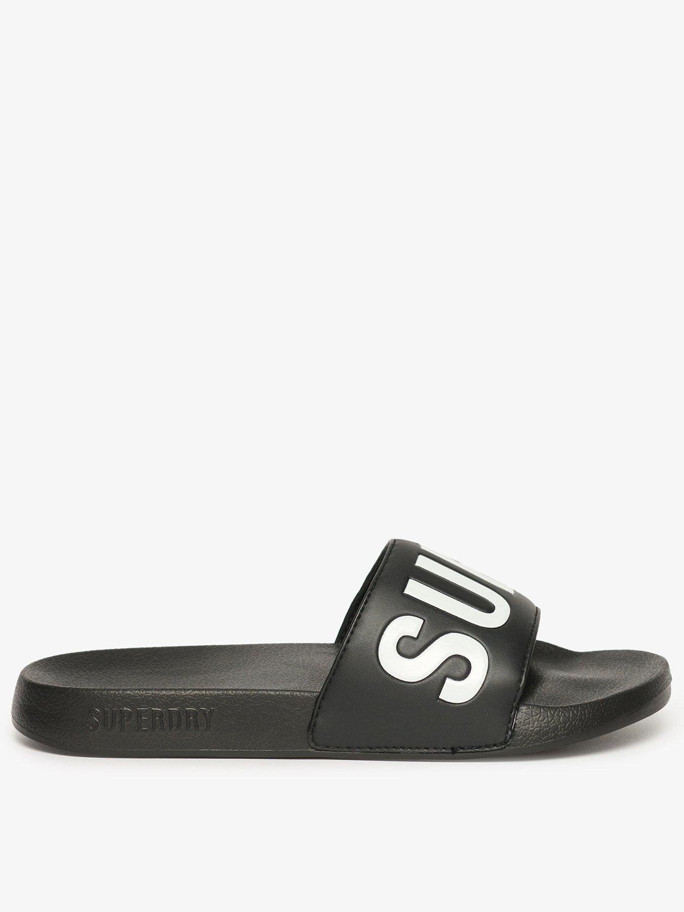 Superdry Pool Slide - Black