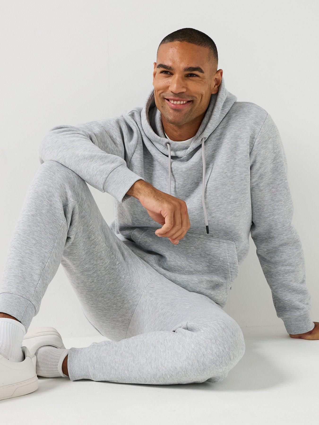 Image 3 of 6 of Jack & Jones Bradley Tracksuit Set - Grey