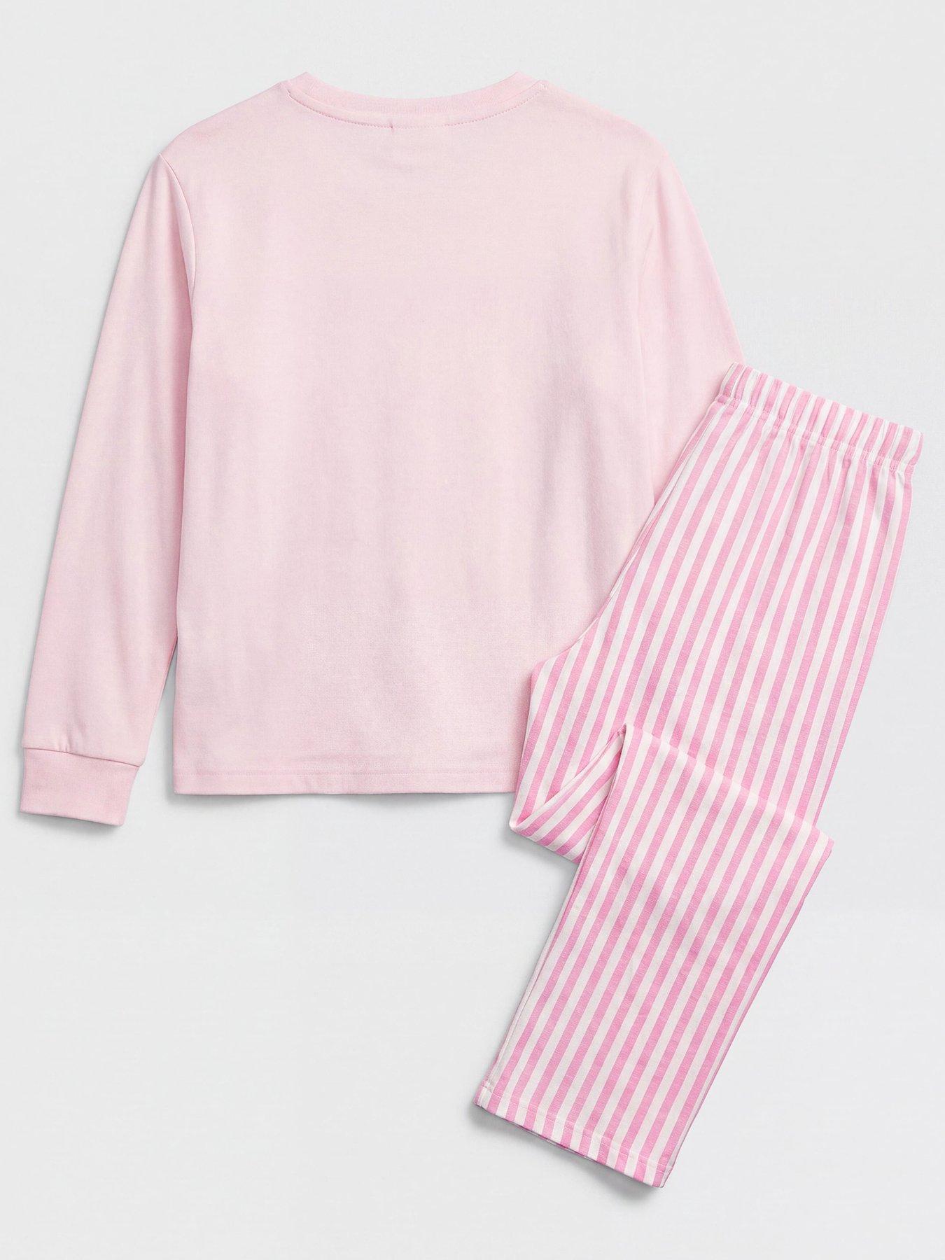 Image 2 of 4 of The Very Collection Girls Care Bears Sweet Dreams Print Pyjamas - Pink