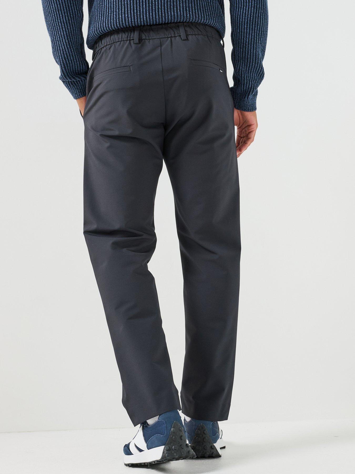 Image 2 of 4 of Jack & Jones Mens Stretch Drawcord Tapered Joggers - Dark Navy
