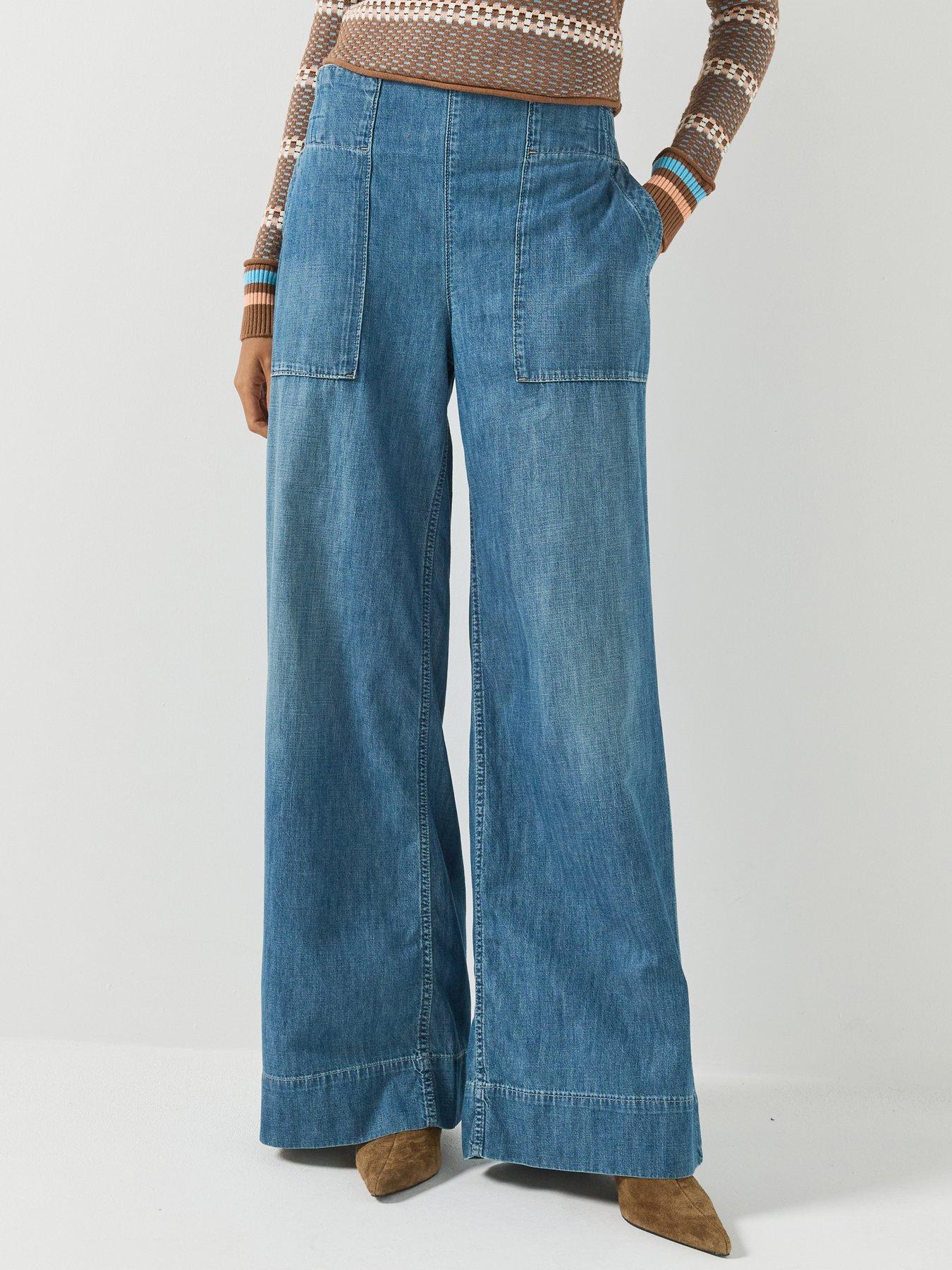 FREE PEOPLE Breezy Denim Pull On Jeans