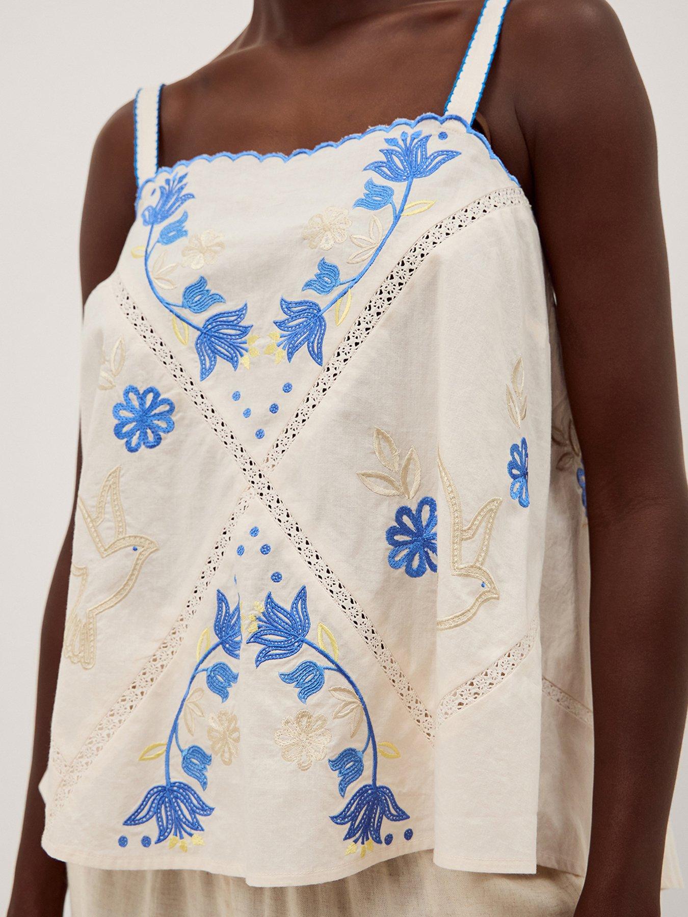 Image 4 of 5 of Monsoon Sophie Emb Cami