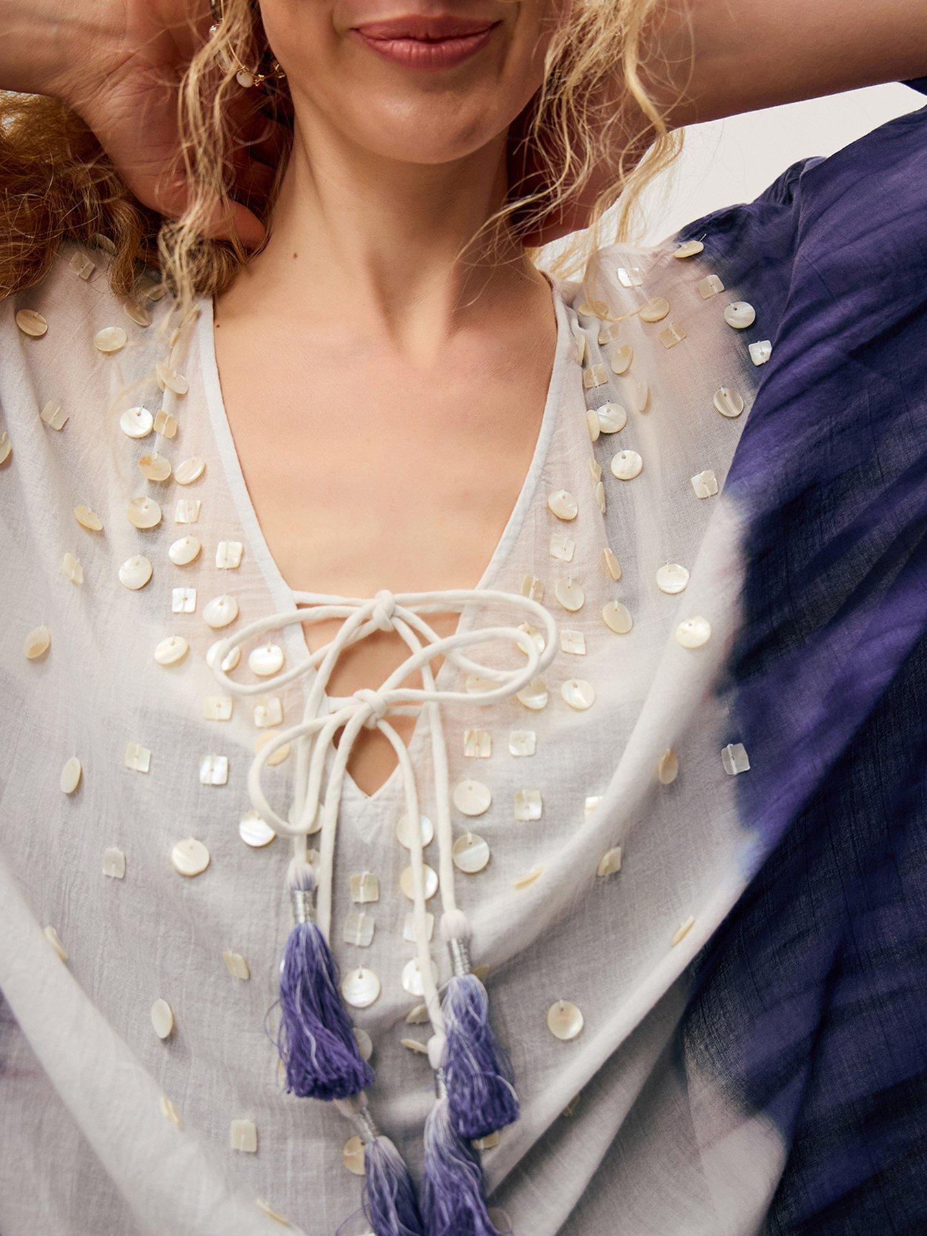 Image 4 of 4 of Monsoon Elise Kaftan