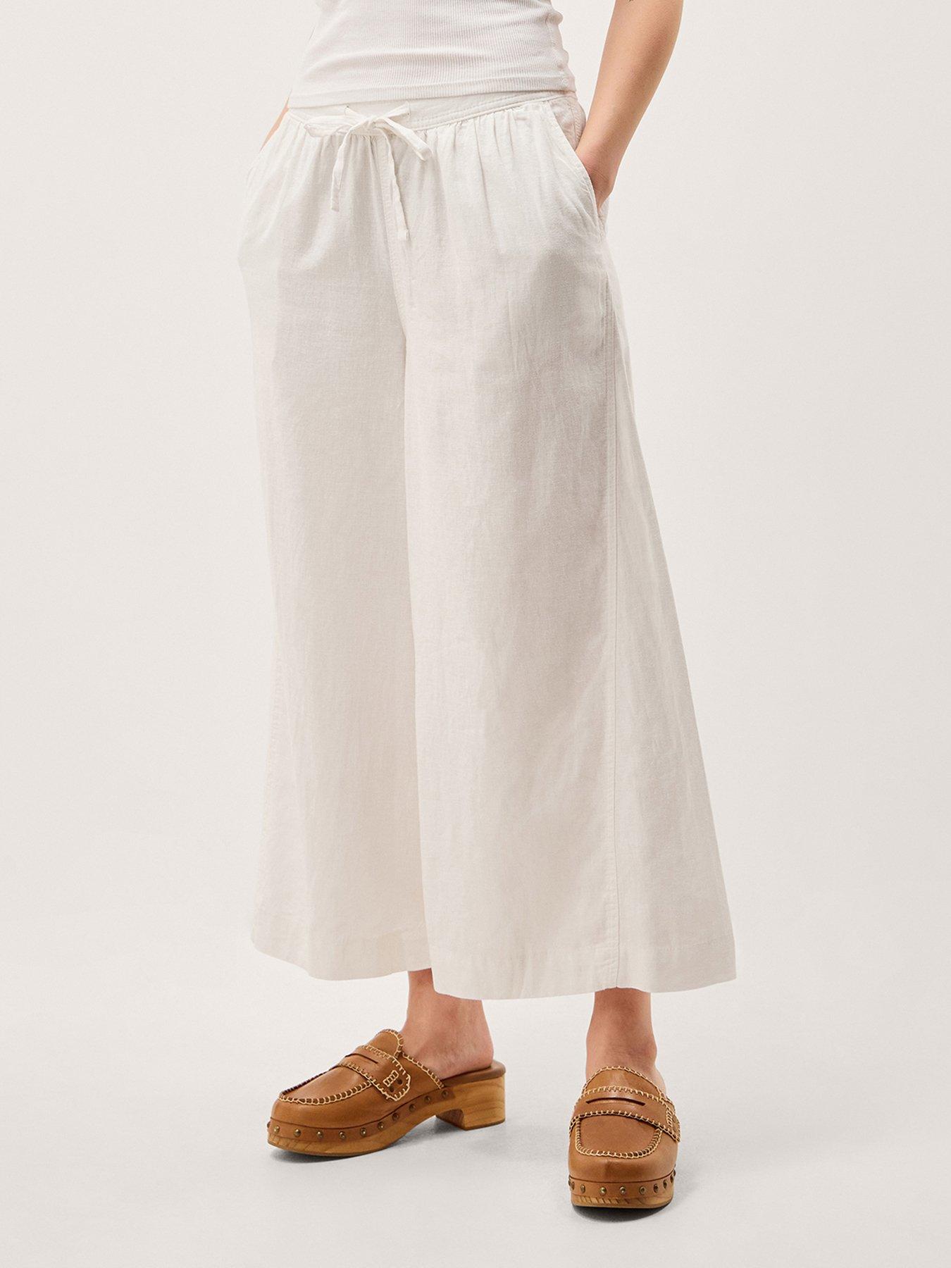Monsoon Maisie Wide Crop Trs