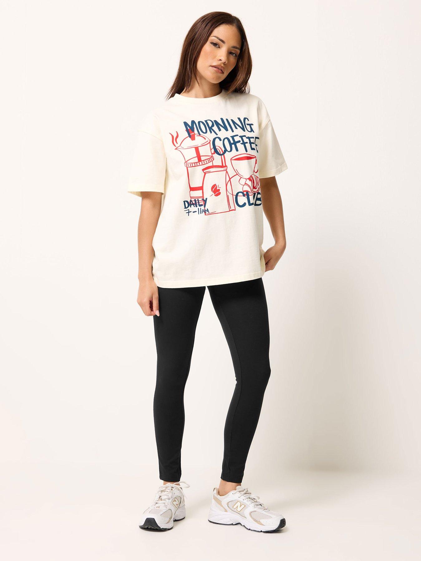 Image 3 of 6 of PixieGirl Petite 2 Pack Cotton Leggings