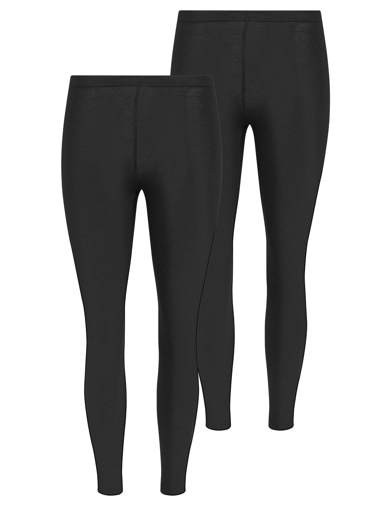 Image 6 of 6 of PixieGirl Petite 2 Pack Cotton Leggings