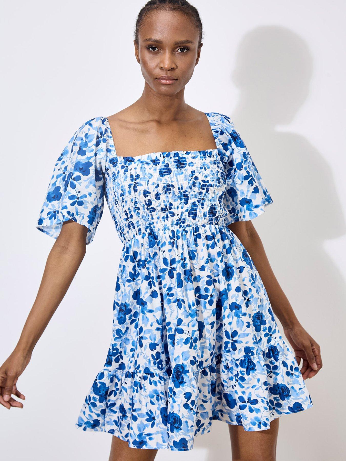 Shift Dresses | Casual | White | XS | Short Sleeve | Very