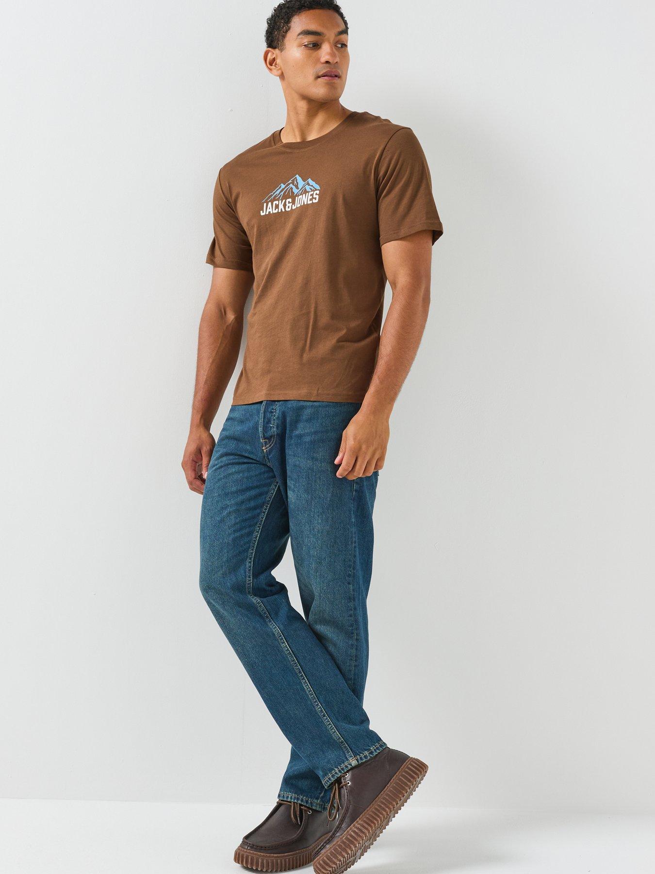 Image 4 of 6 of Jack & Jones Jack &amp; Jones Chris Loose Fit Jeans