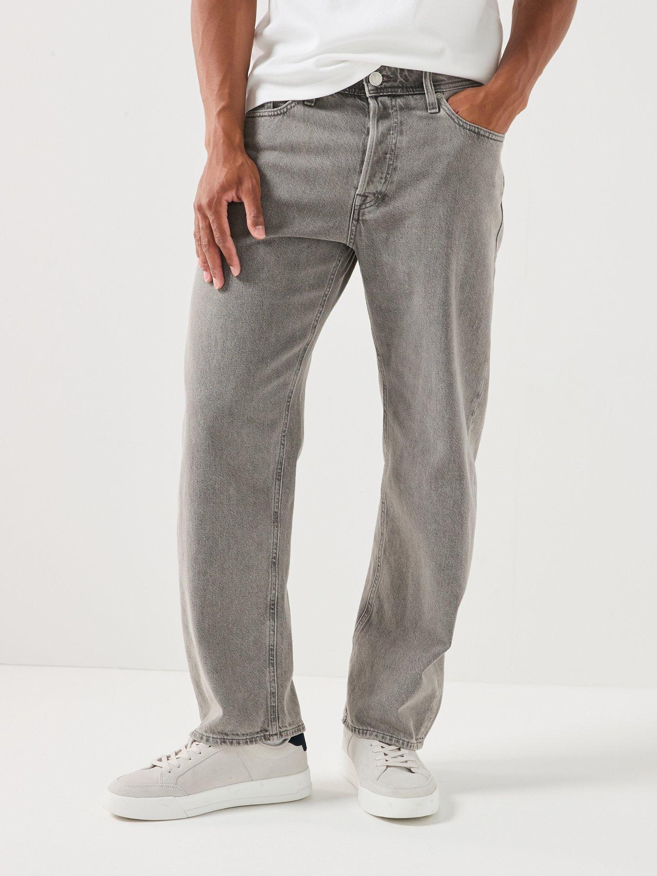 Jack & Jones Eddie Loose Fit Jeans - Grey