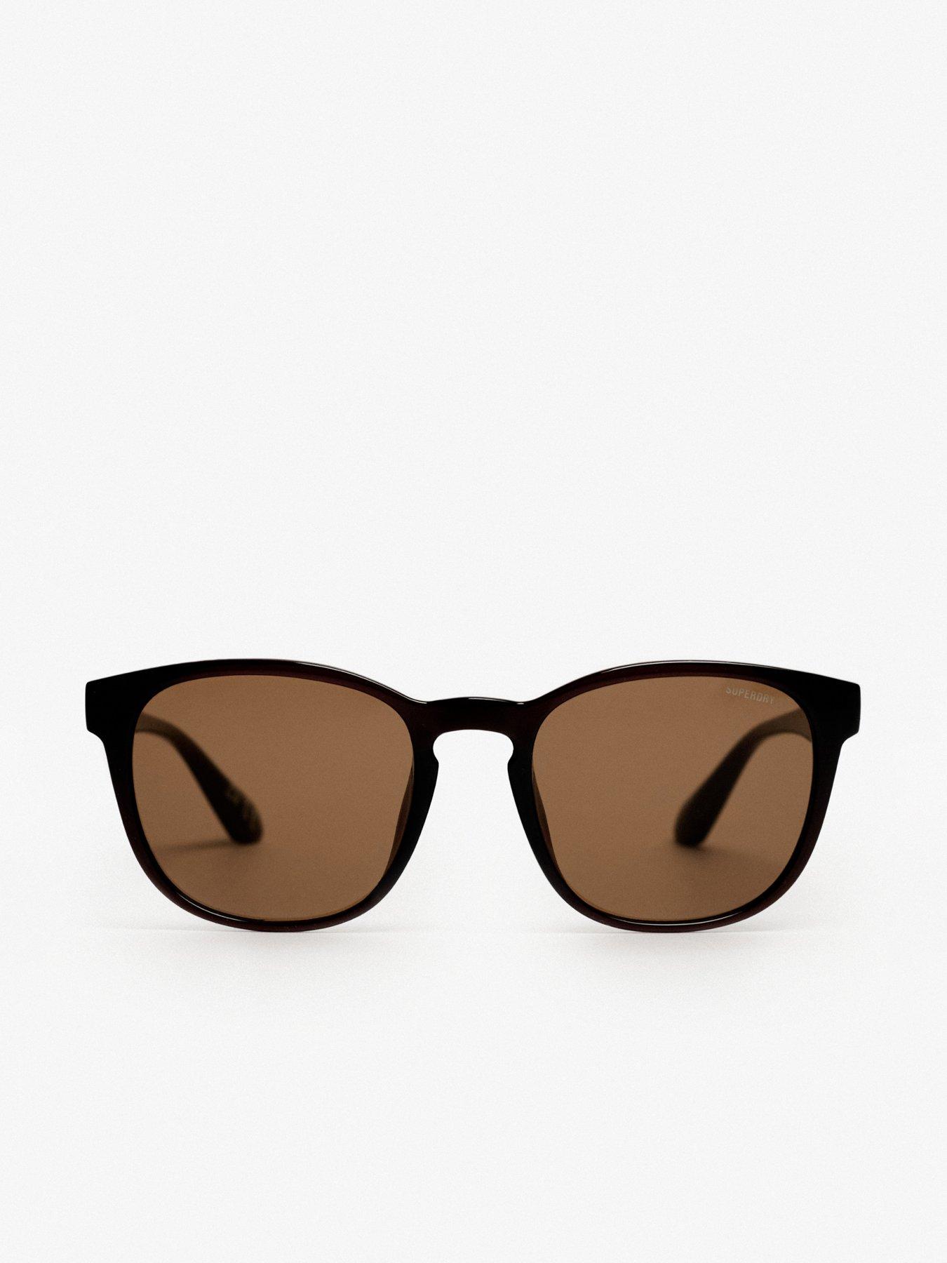 Image 4 of 7 of Superdry Round Frame Sunglasses - Black