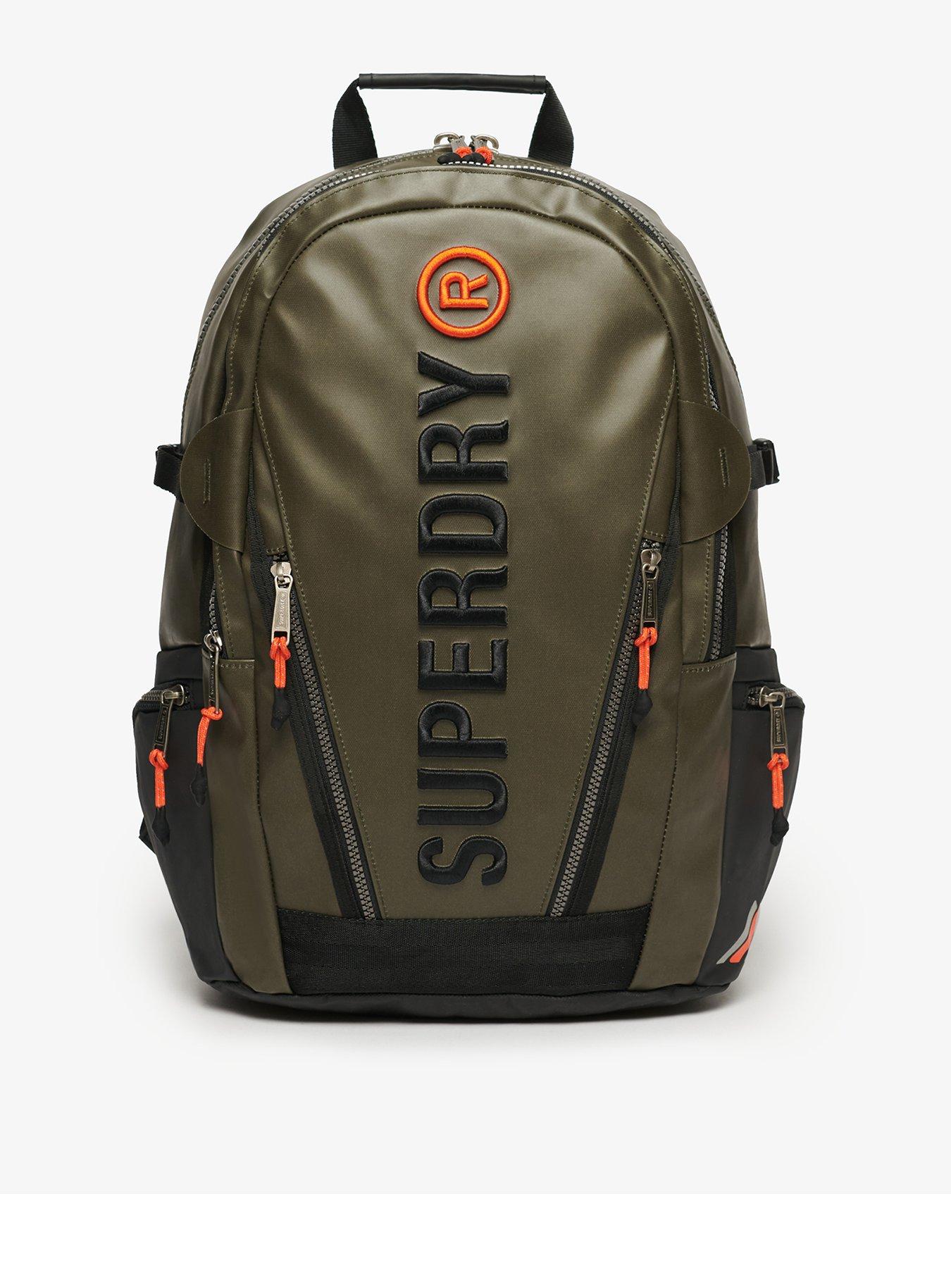 Image 1 of 6 of Superdry Tarp Emb Rucksack - Green