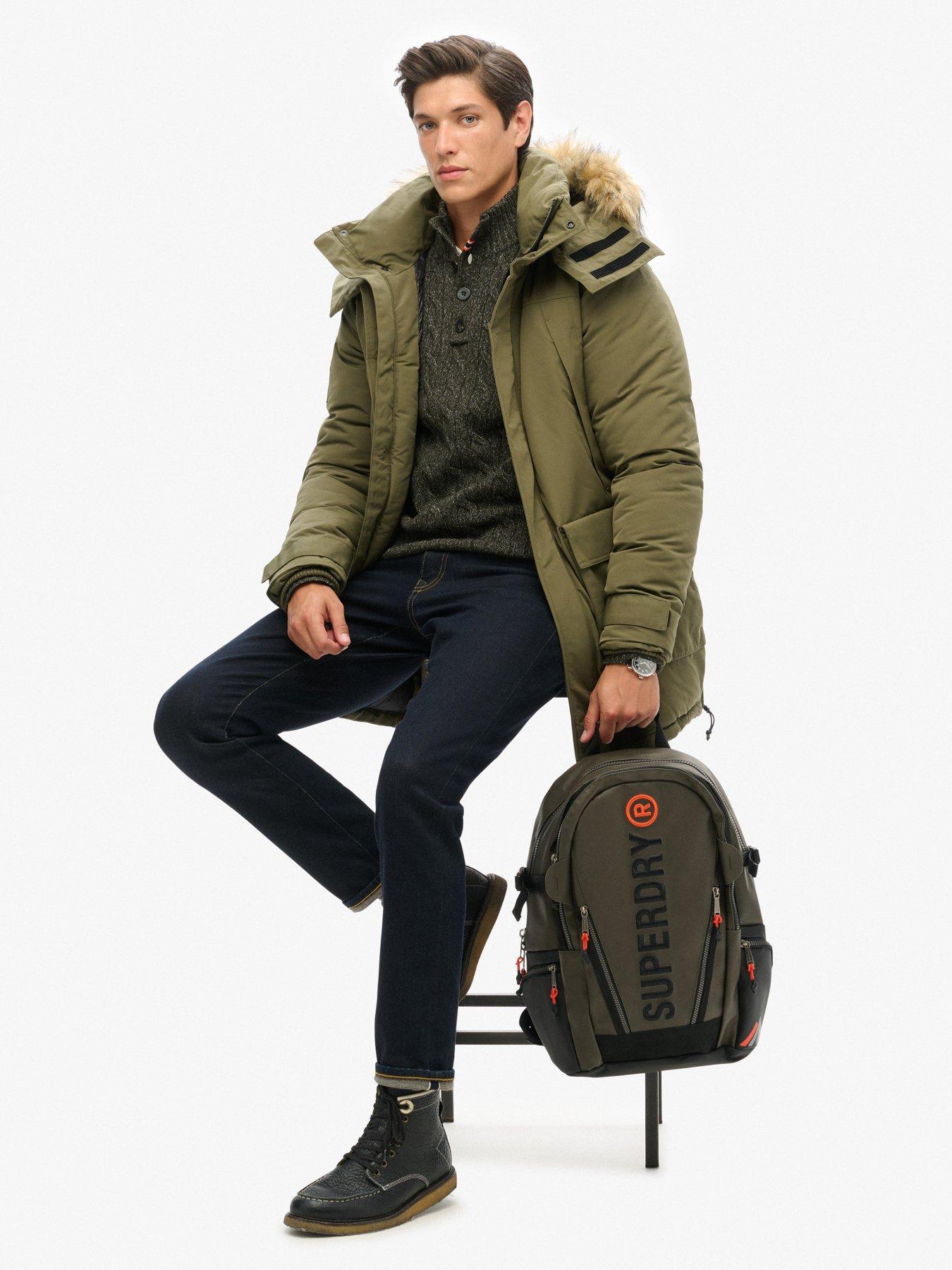 Image 6 of 6 of Superdry Tarp Emb Rucksack - Green