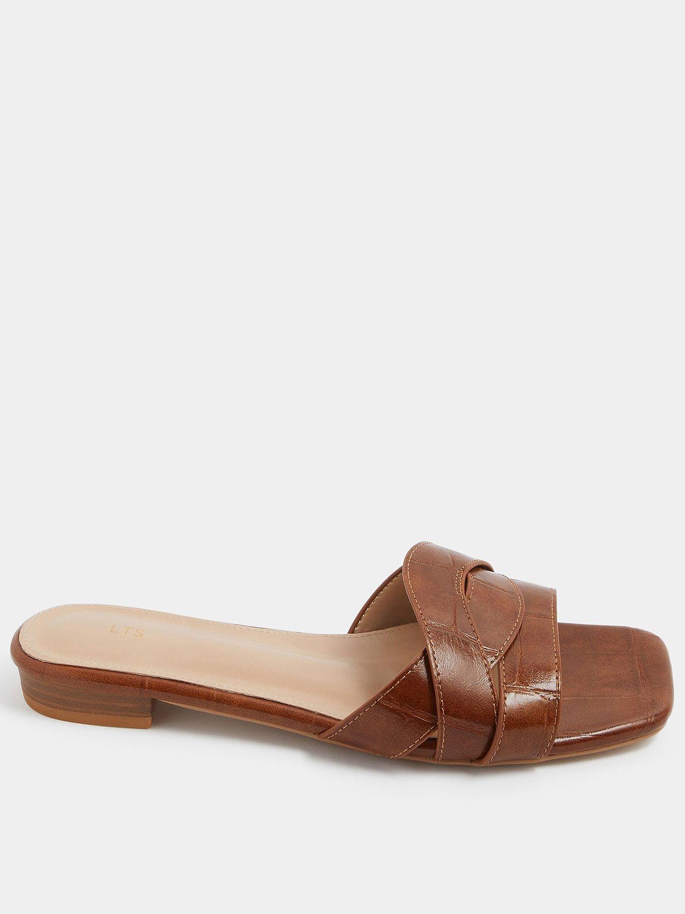Image 1 of 4 of Yours Twisted Low Block Mules