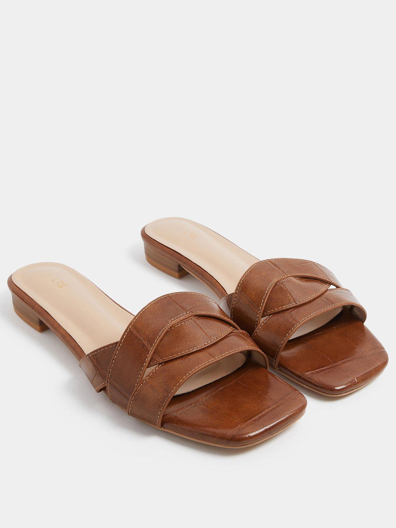 Image 2 of 4 of Yours Twisted Low Block Mules