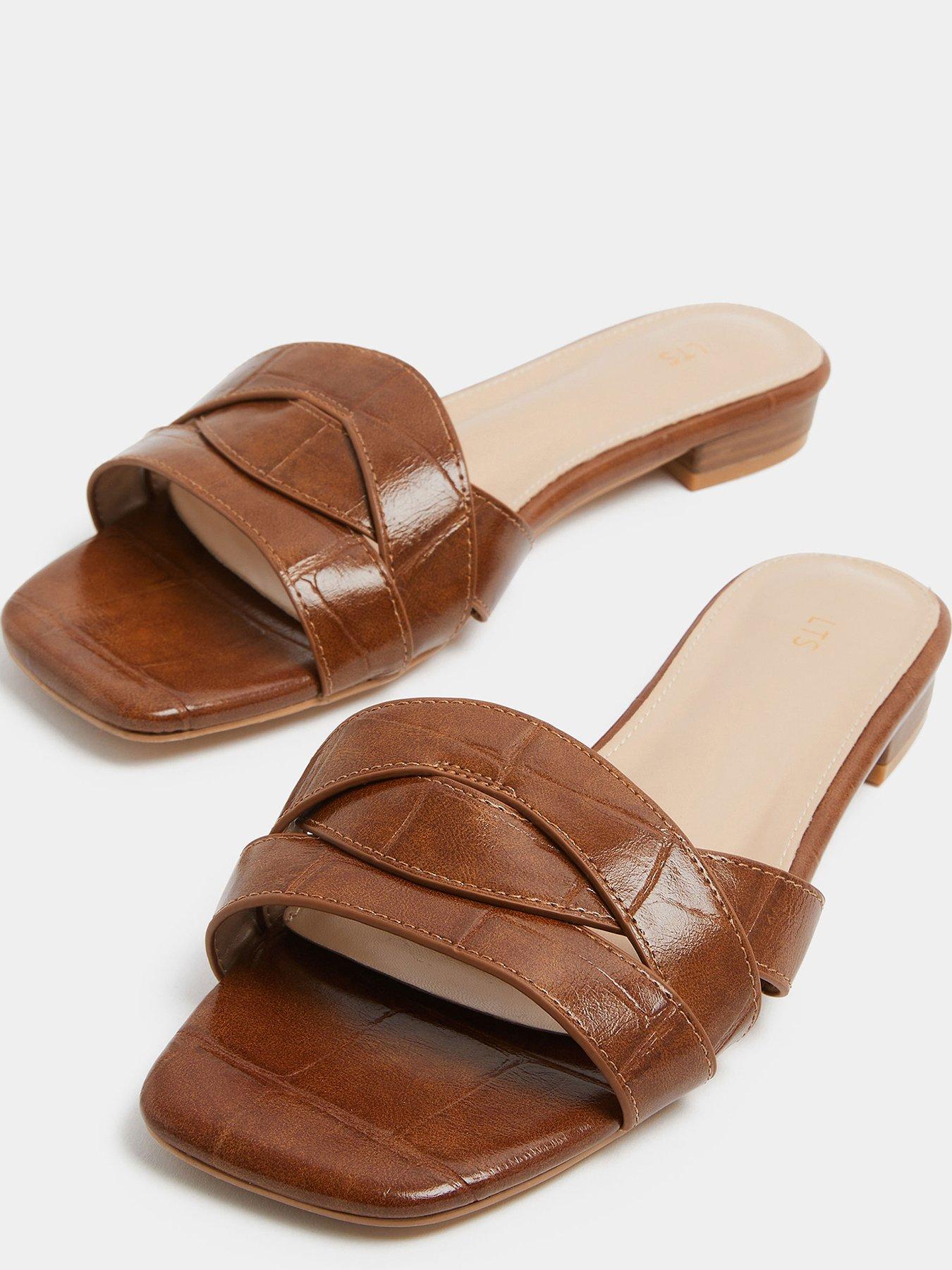 Image 4 of 4 of Yours Twisted Low Block Mules
