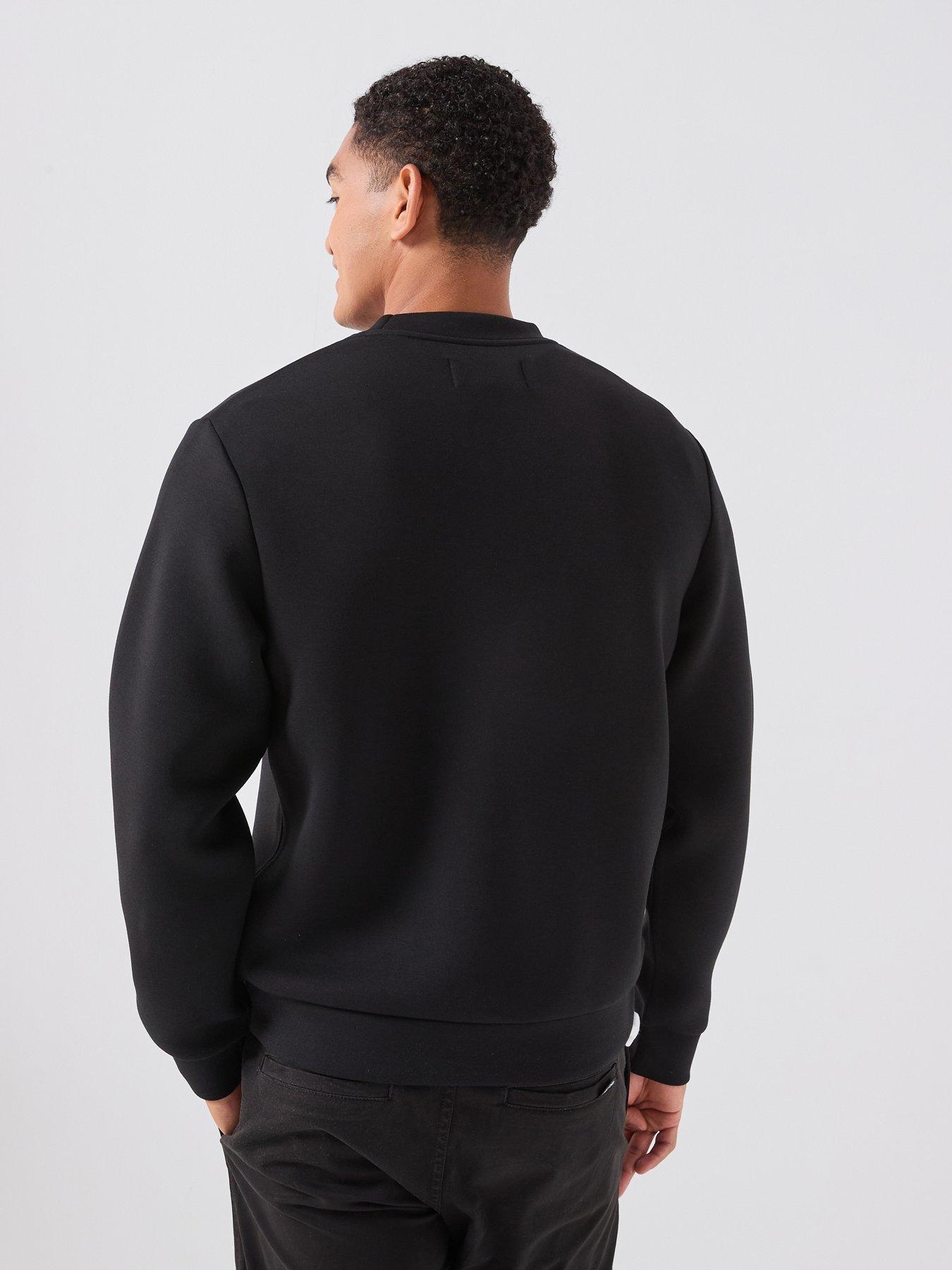 Image 2 of 6 of Jack & Jones Fusion Scuba Crew Neck Sweatshirt - Black