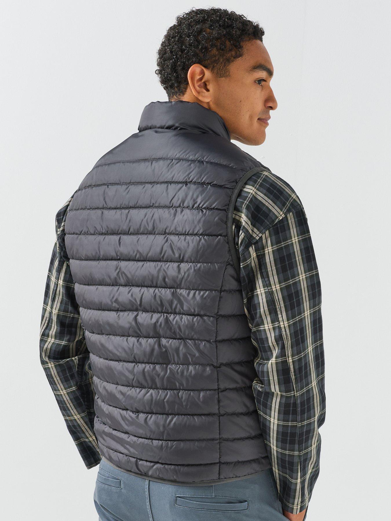 Image 2 of 6 of Jack & Jones Elvis Light Gilet With Collar - Grey