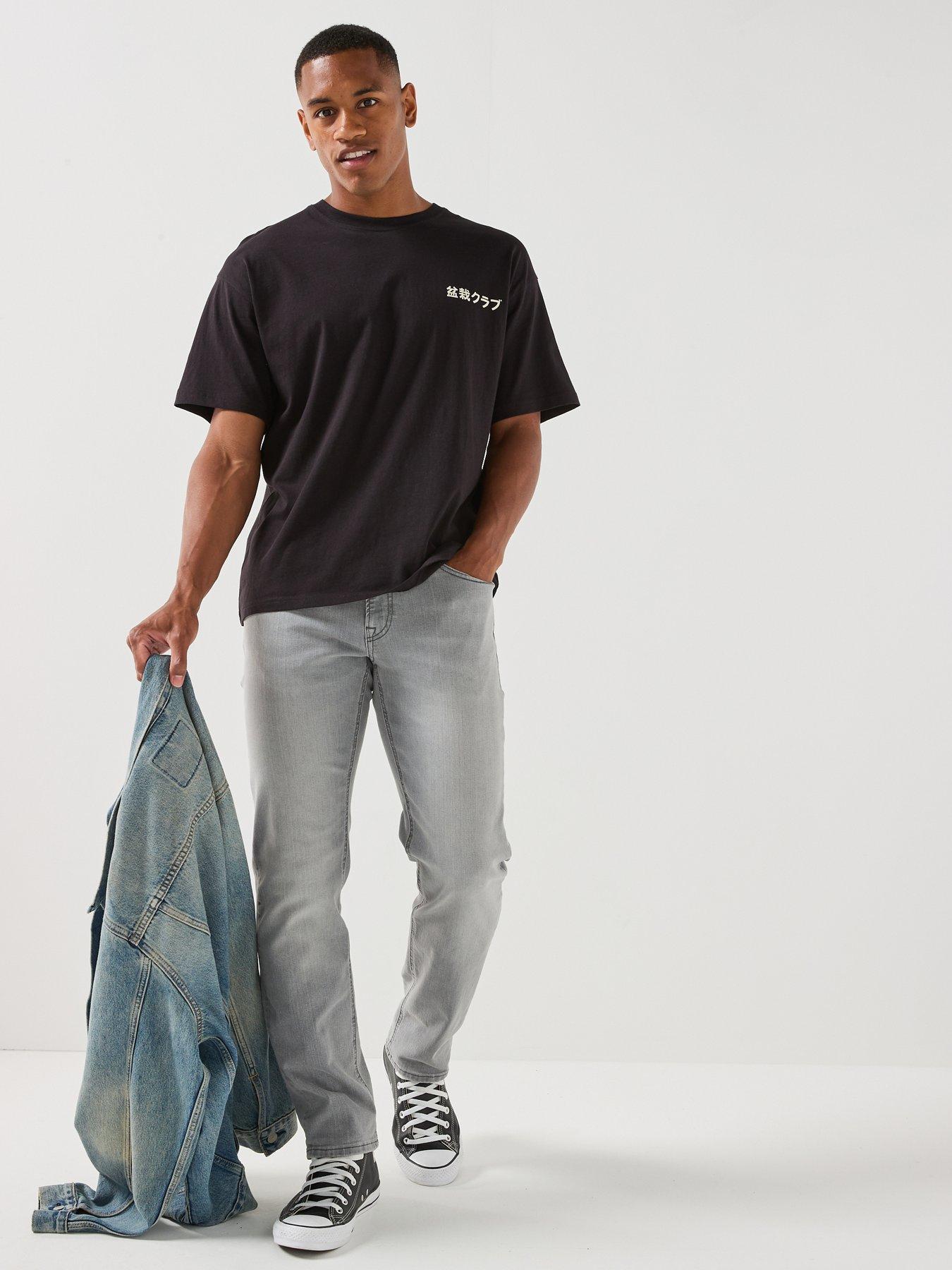Image 3 of 6 of Jack & Jones Dylan T-Shirt - Black