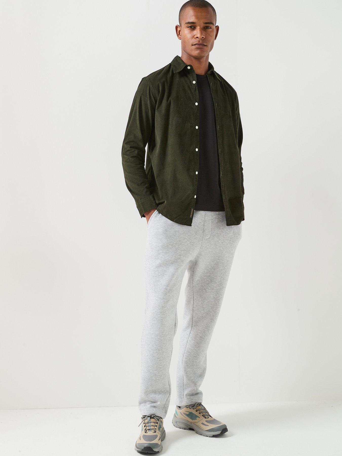 Image 3 of 6 of Jack & Jones Field Cord Long Sleeve Shirt - Khaki
