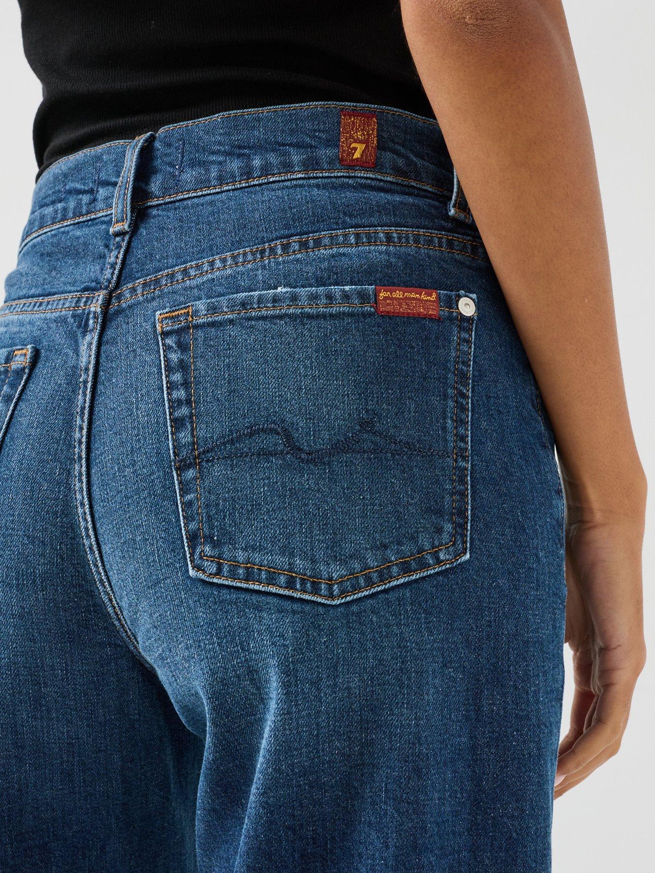 Image 6 of 6 of 7 FOR ALL MANKIND Lotta Tailorless Comfort Jeans - Blue