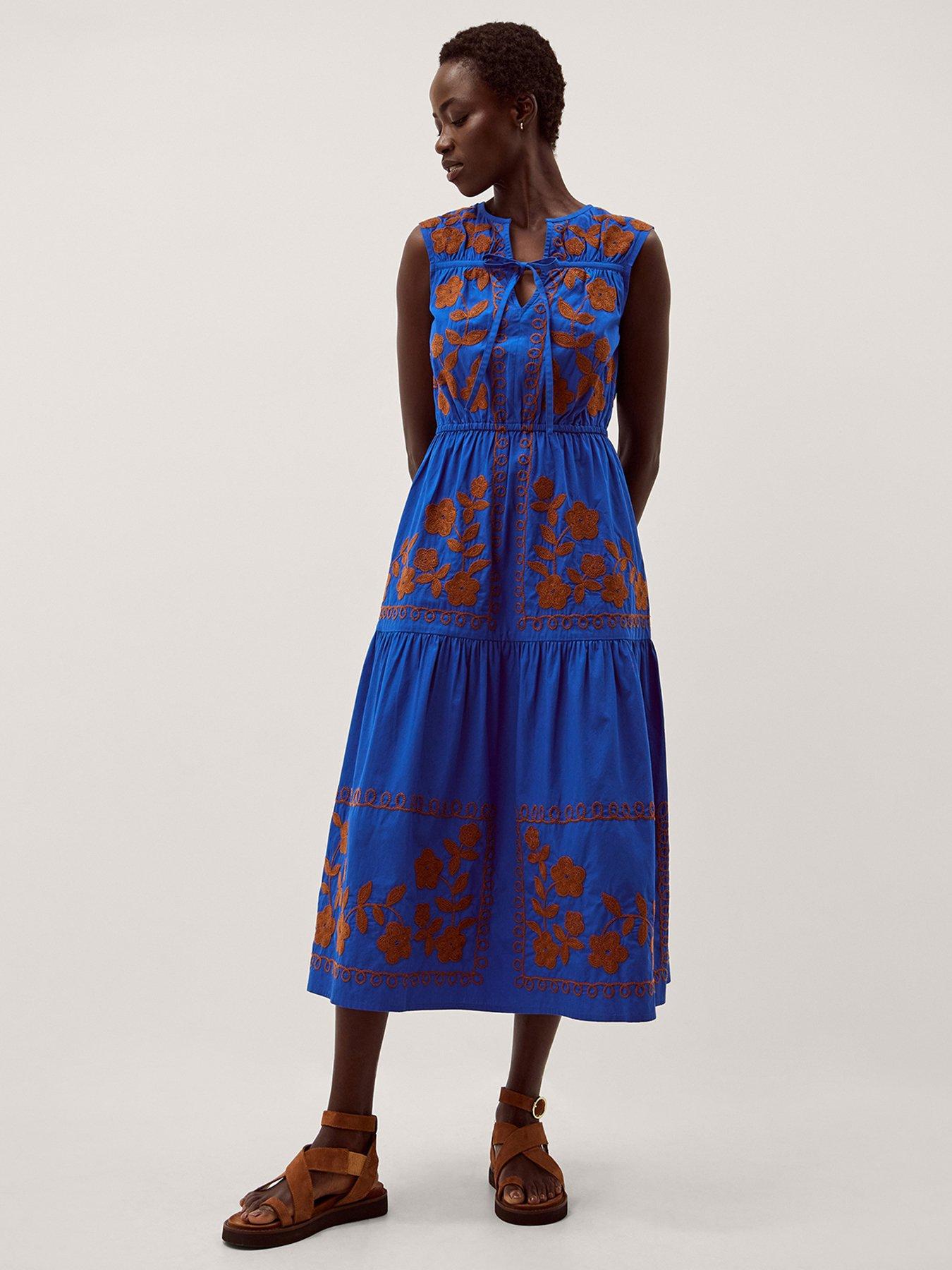 Monsoon Madison Emb Dress