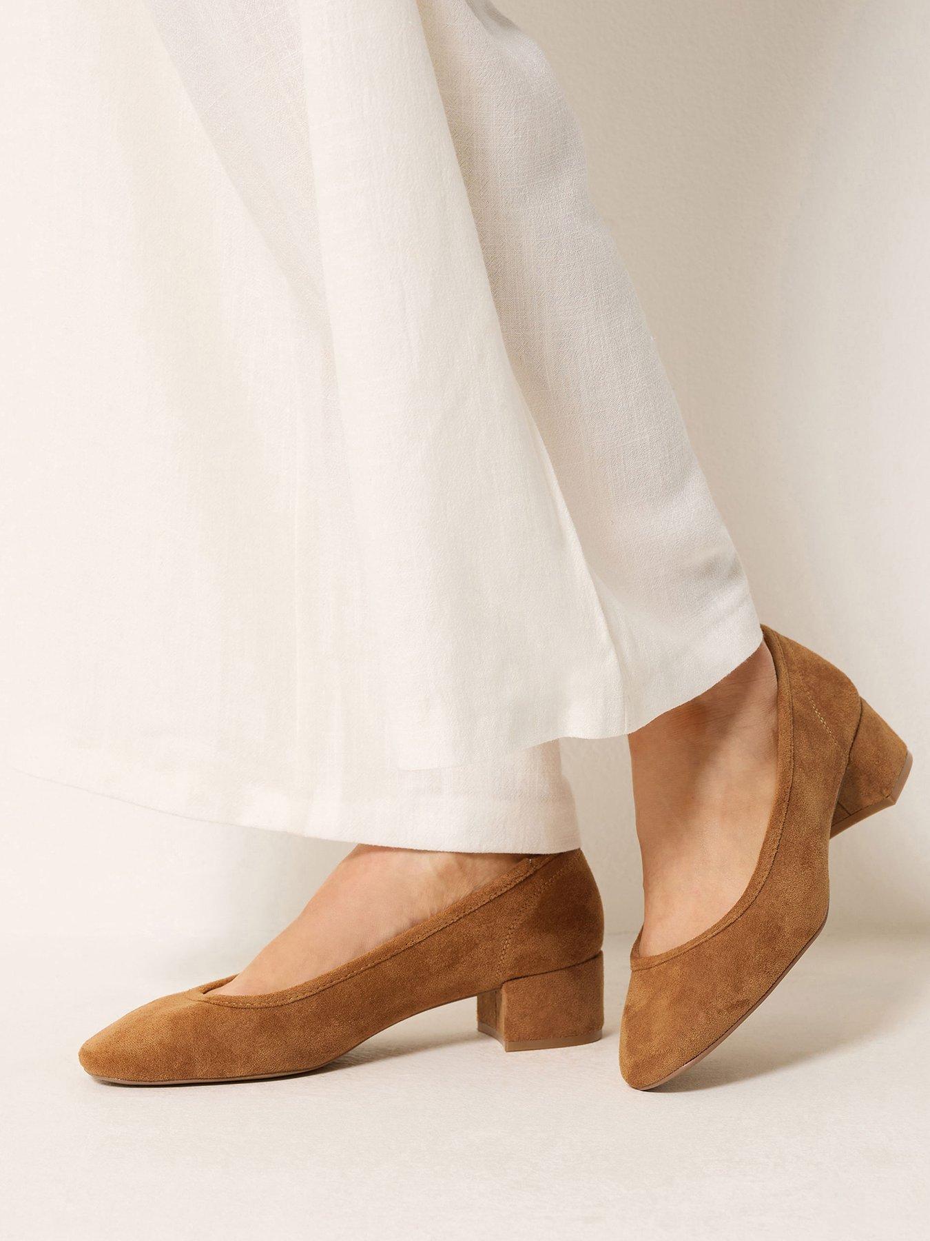 Long Tall Sally Ballerina Block Heel Shoes