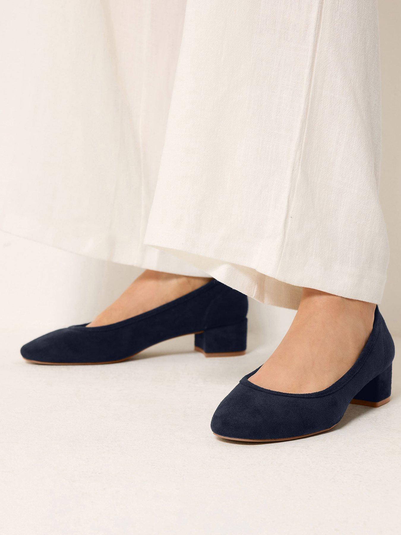 Long Tall Sally Ballerina Block Heel Shoes