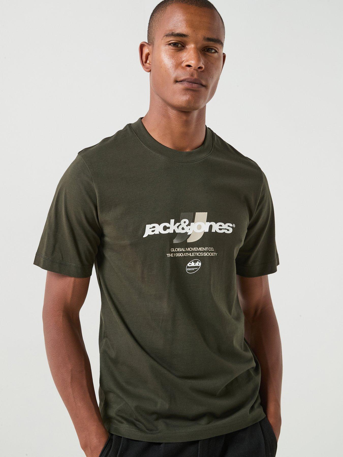Jack & Jones Club Graphic T-Shirt - Peat