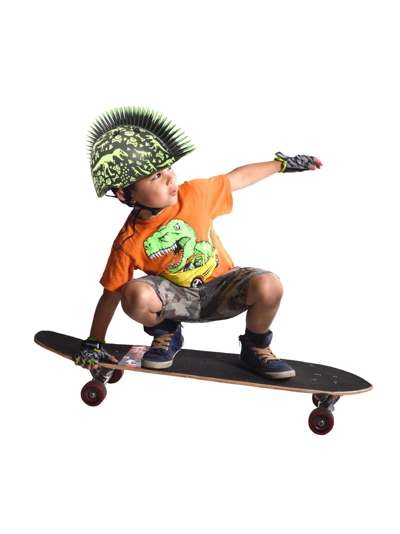 Image 7 of 7 of Raskullz Raskullz Helmet T-Rex Bonez Mohawk Child 5+ Years 50-54Cm