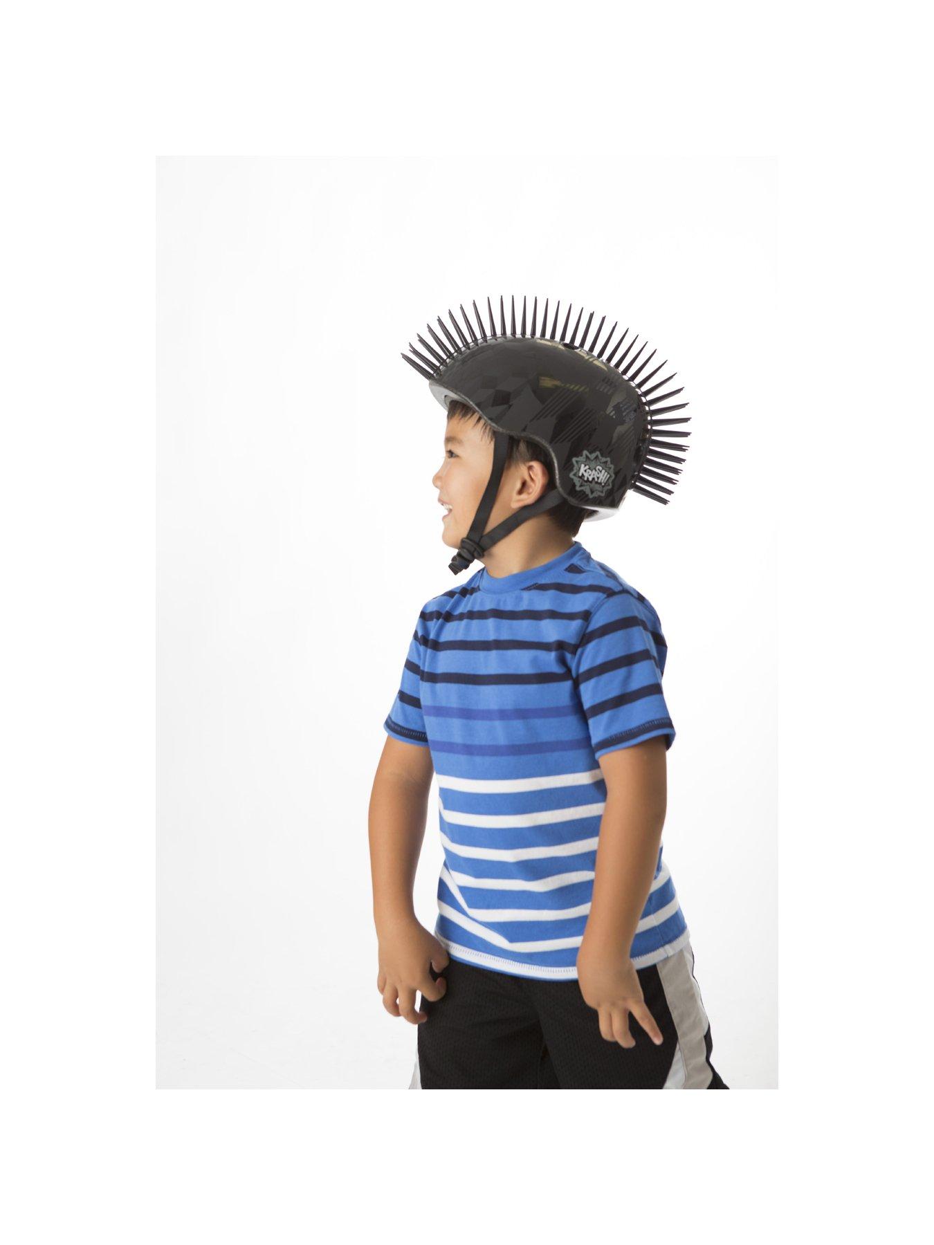 Image 7 of 7 of Krash Krash Cube Hart Black Helmet Youth 54-58Cms 8+ Years