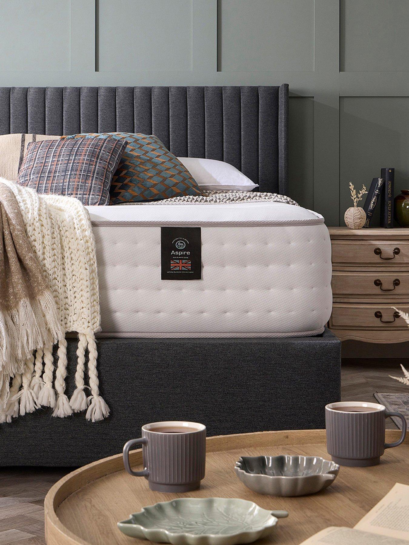 Aspire Dual Sided Cashmere & Cotton Pocket Mattress