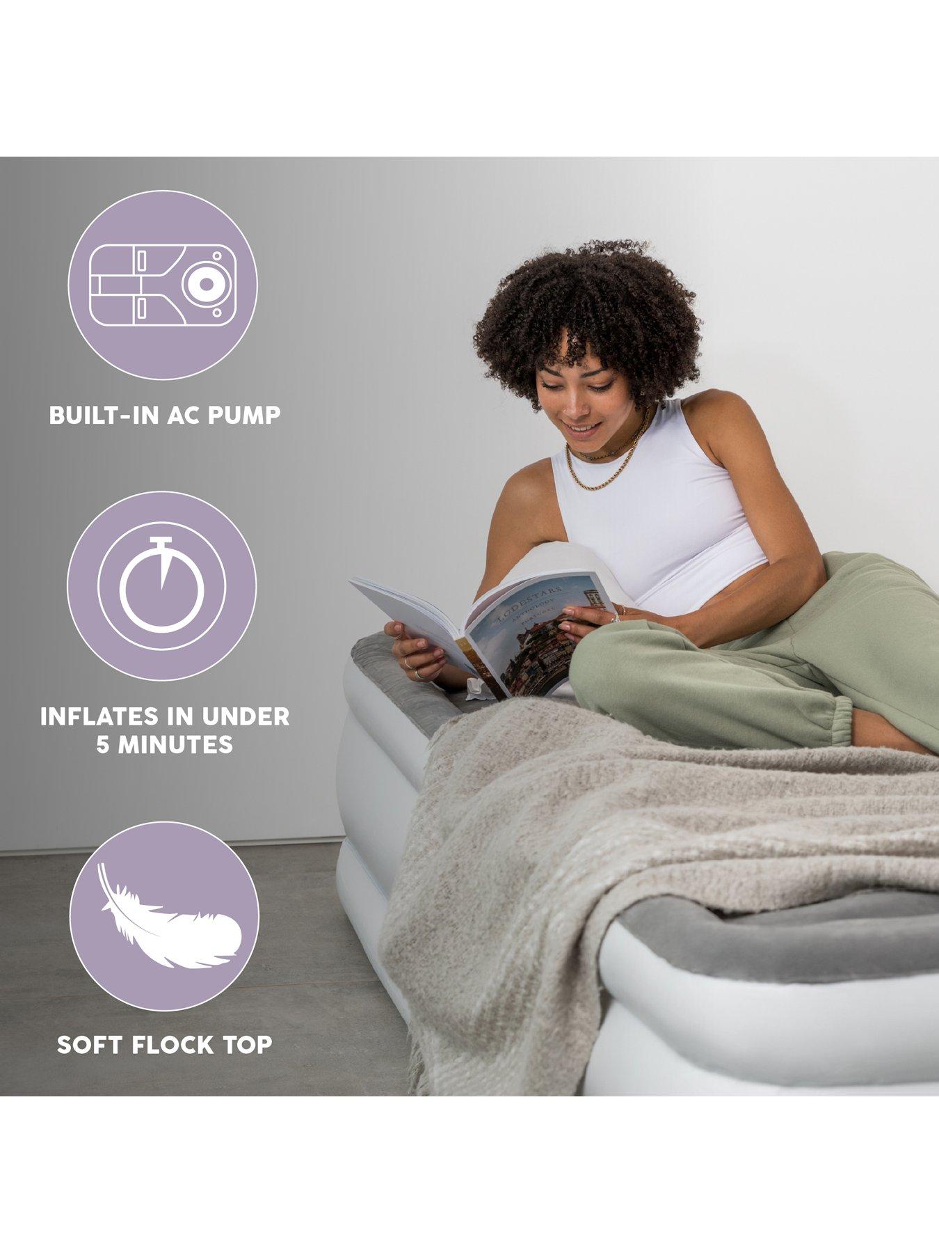 Image 4 of 7 of Bestway TriTech King Size Airbed with Built-In Pump