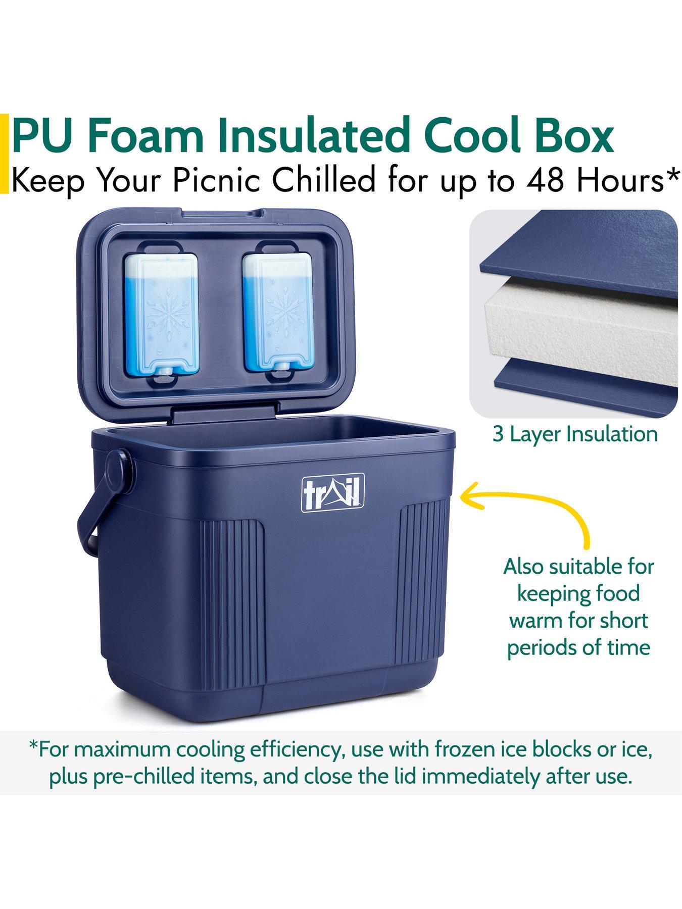 Image 3 of 7 of Trail 22L Medium Cool Box - Dark Blue