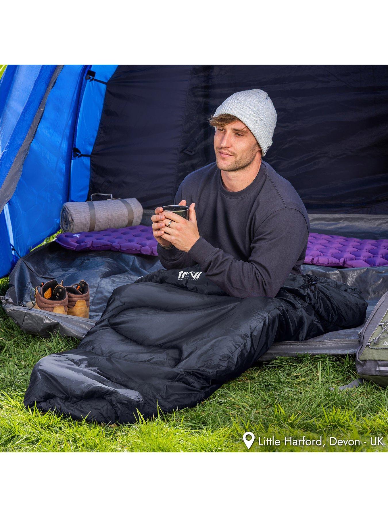 Image 3 of 7 of Trail Mummy Sleeping Bag - 300gsm, Grey