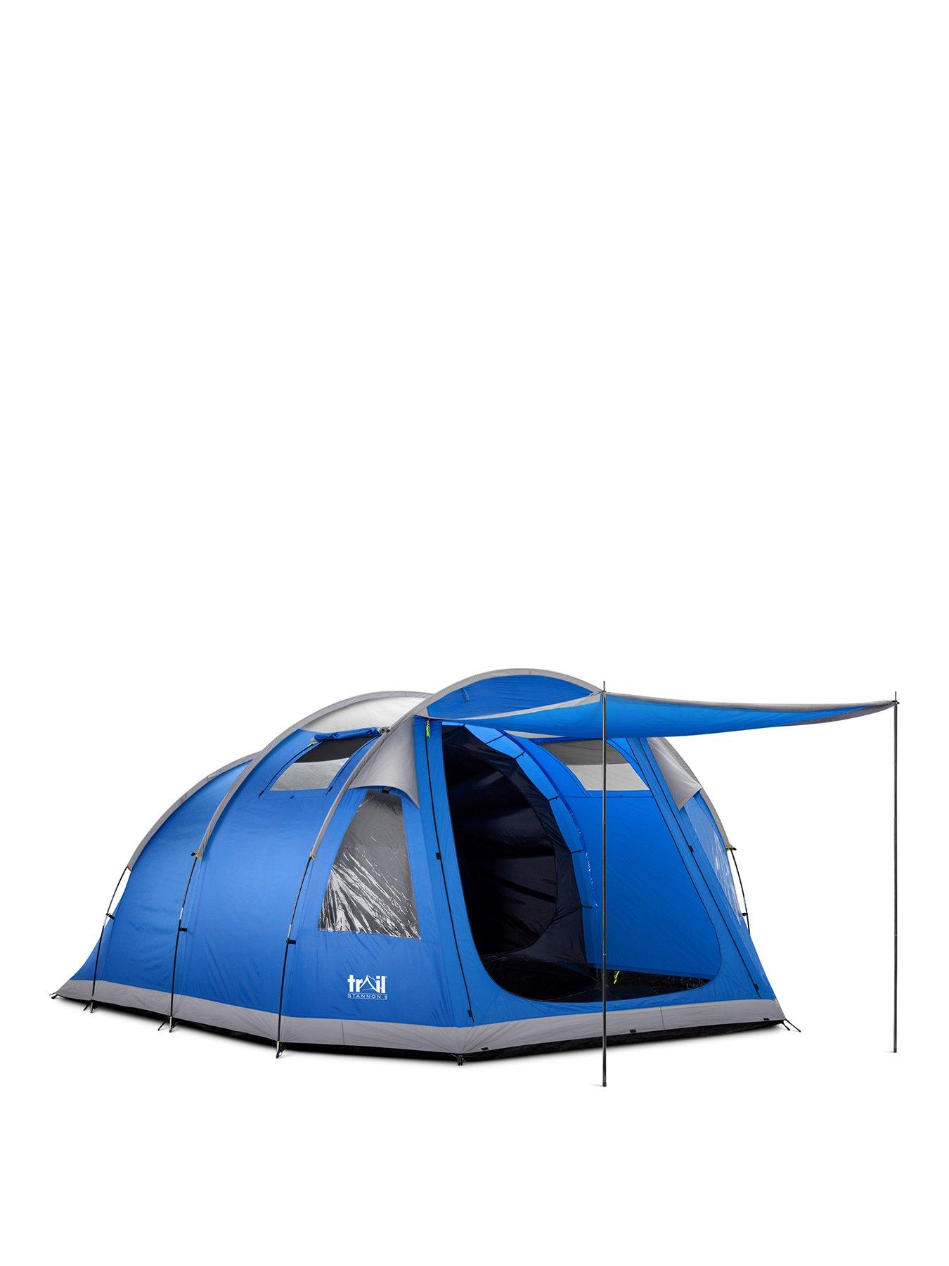 Trail Stannon 5 Man Tunnel Tent - Blue