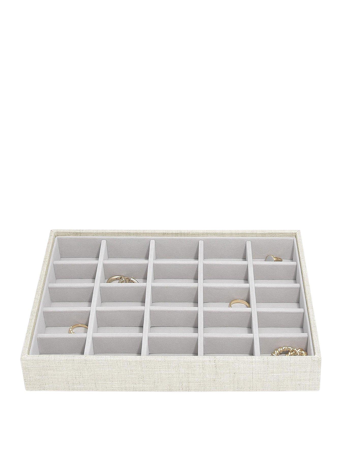 Stackers Oatmeal & Linen Classic Trinket Layer Tray