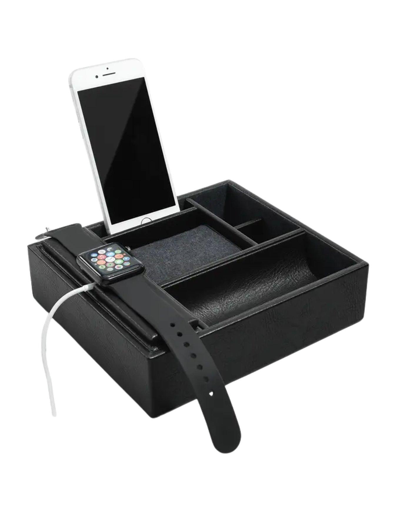 Image 1 of 3 of Stackers Black Phone Valet