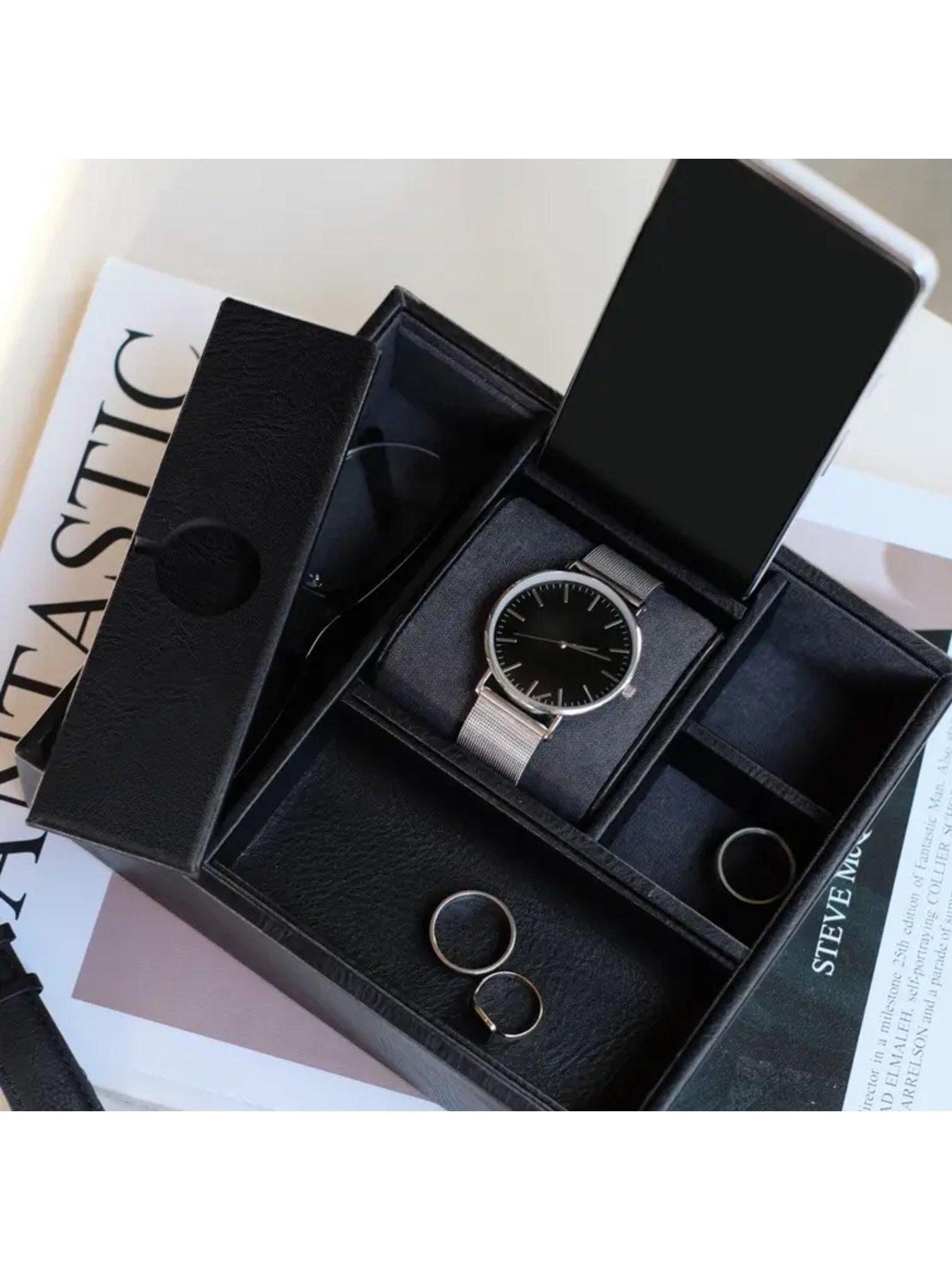 Image 3 of 3 of Stackers Black Phone Valet