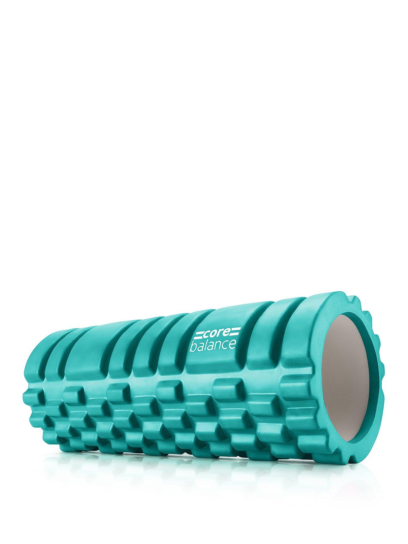 Image 1 of 7 of Core Balance Grid Foam Roller - Teal