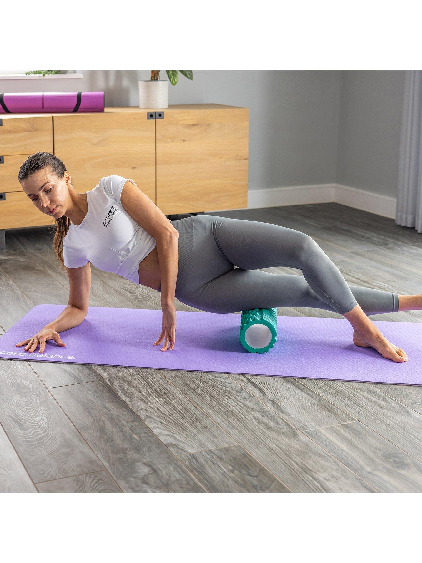 Image 2 of 7 of Core Balance Grid Foam Roller - Teal