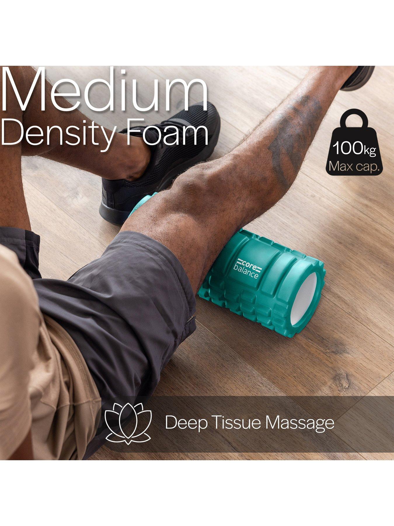 Image 4 of 7 of Core Balance Grid Foam Roller - Teal