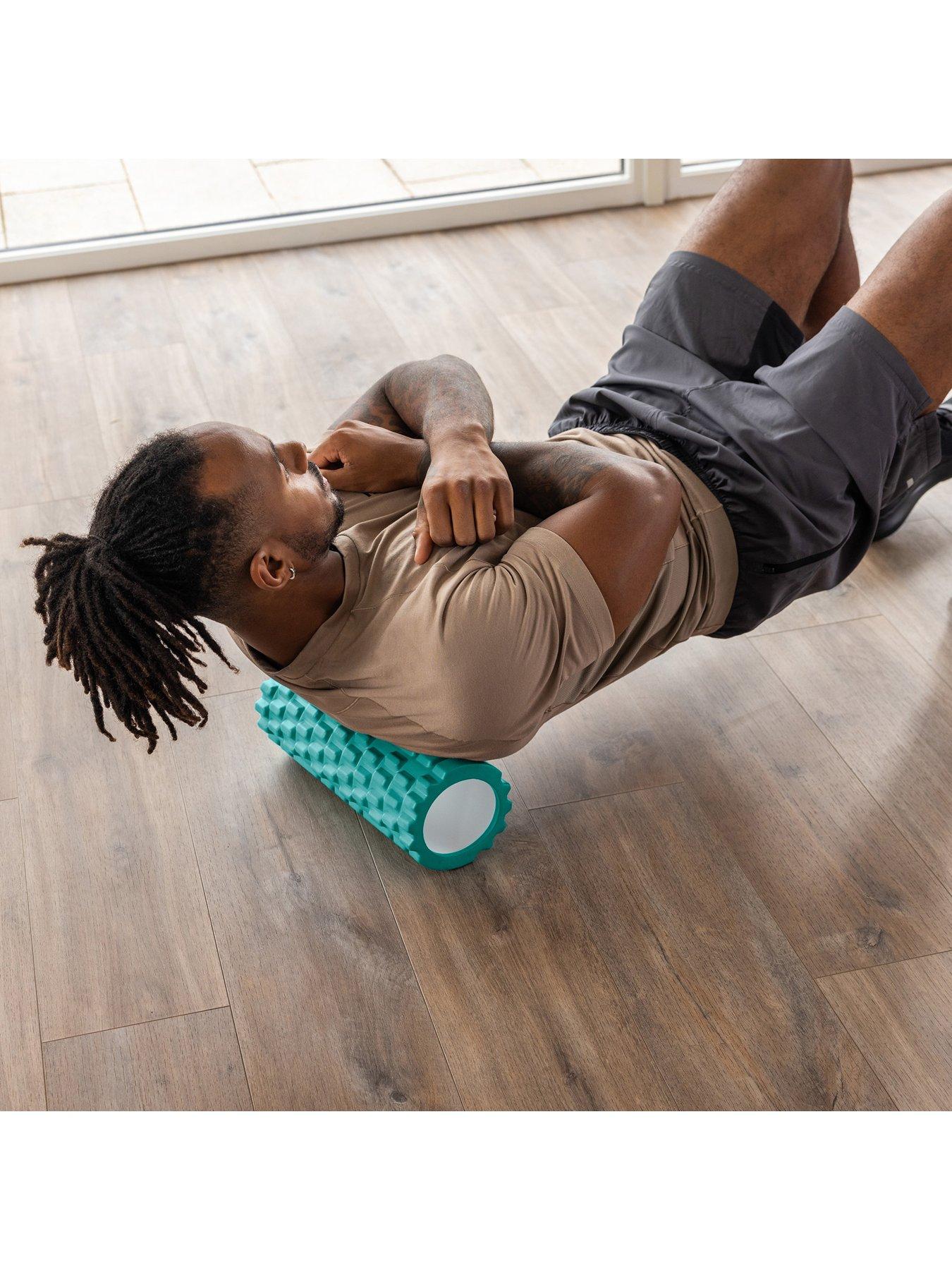 Image 6 of 7 of Core Balance Grid Foam Roller - Teal