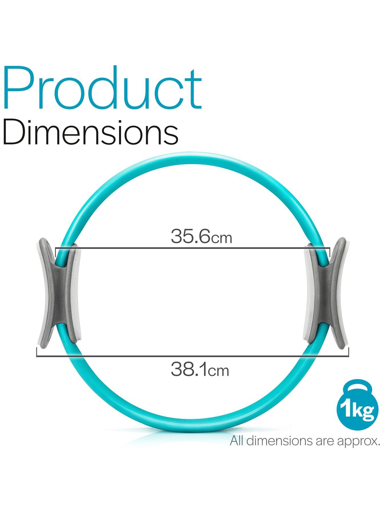 Image 6 of 6 of Core Balance Pilates Ring - 15", Teal