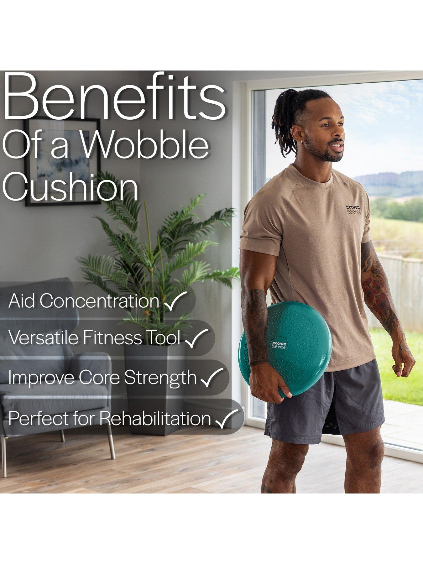 Image 5 of 6 of Core Balance Wobble Cushion - Teal