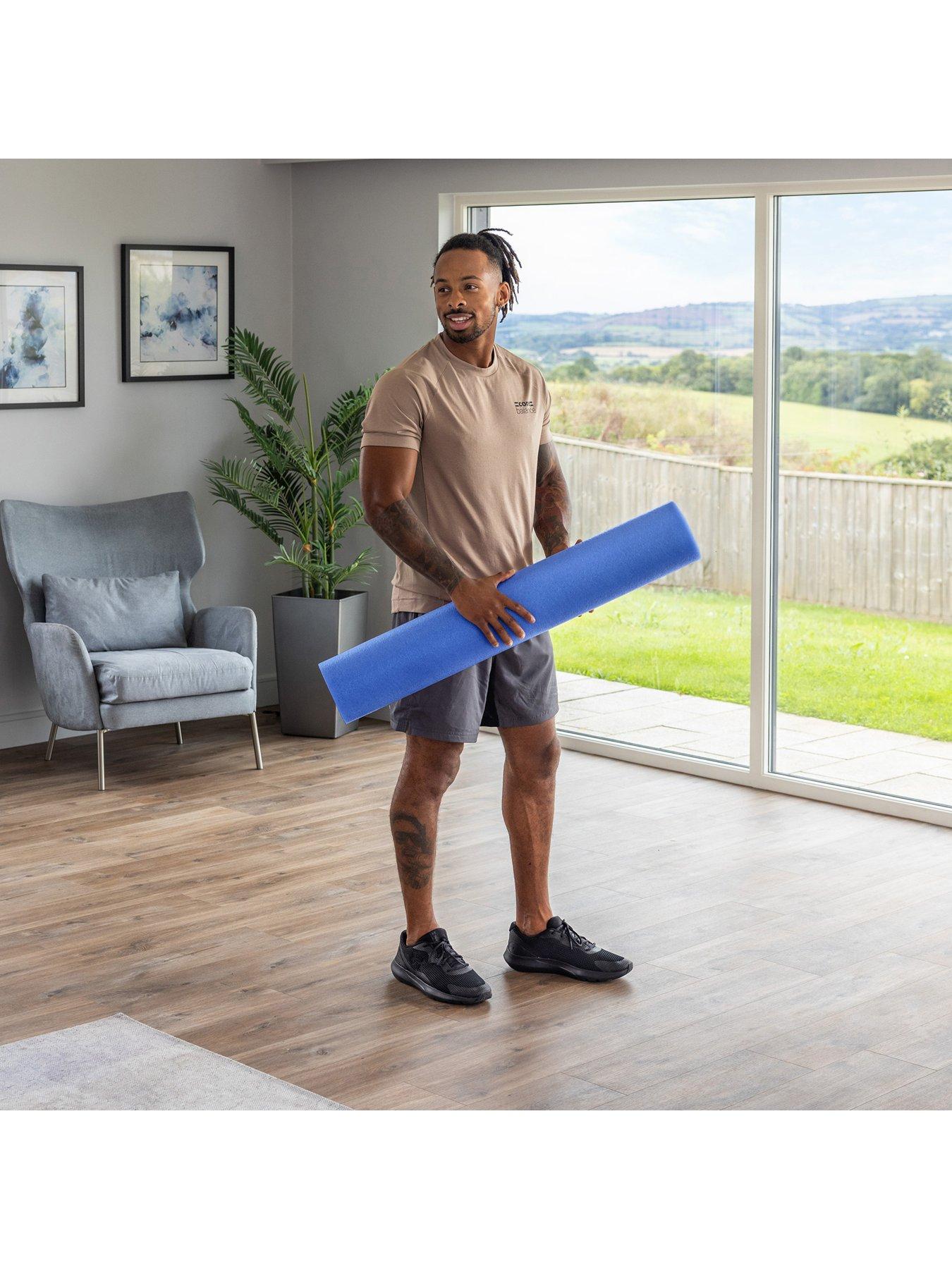 Image 6 of 7 of Core Balance 90cm Foam Roller - Medium Density, Blue
