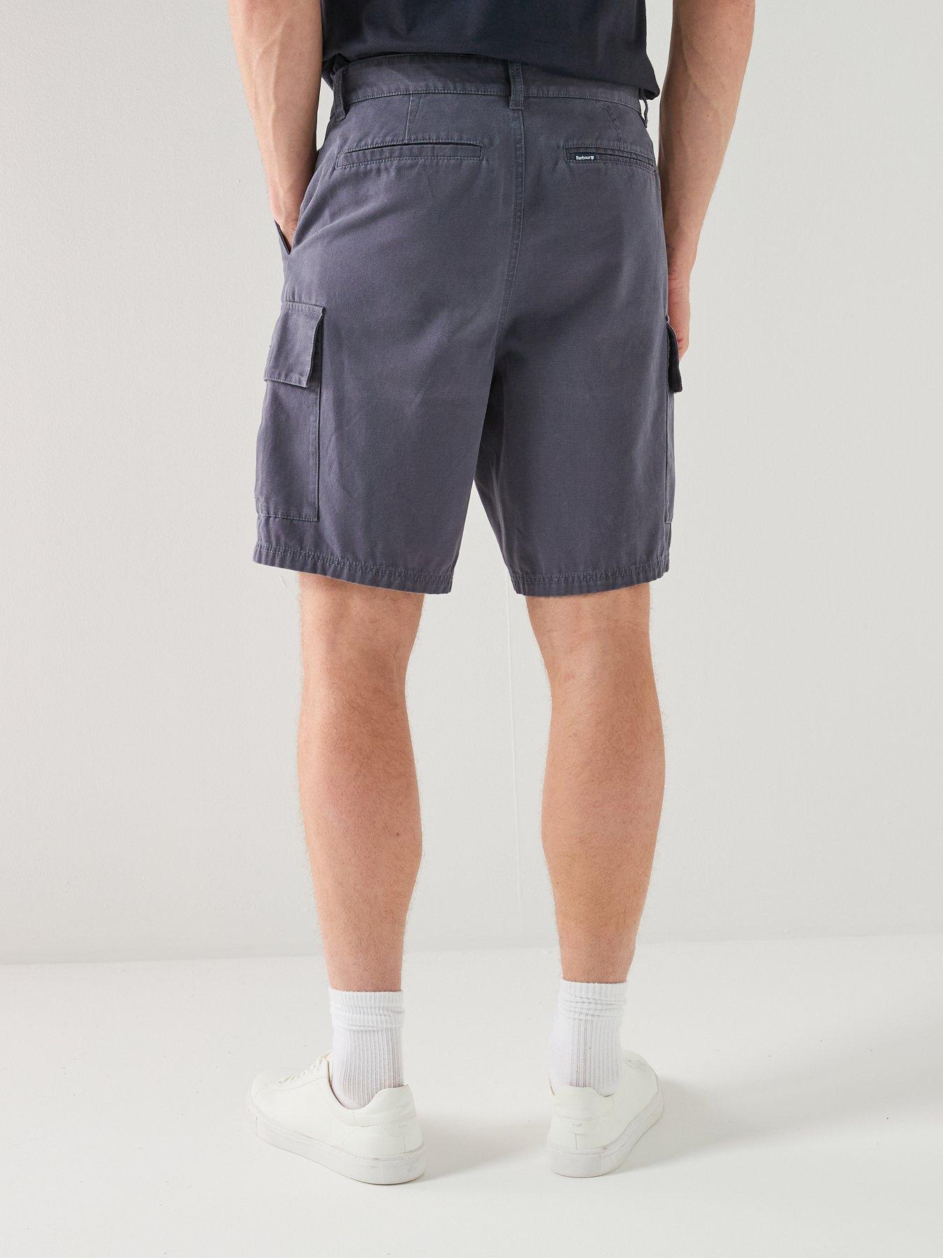 Image 2 of 6 of Barbour Relaxed Fit Wetheral Cargo Short - Navy