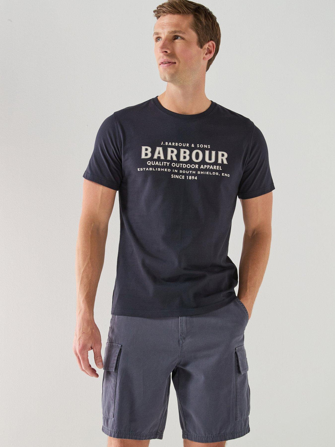 Image 3 of 6 of Barbour Relaxed Fit Wetheral Cargo Short - Navy