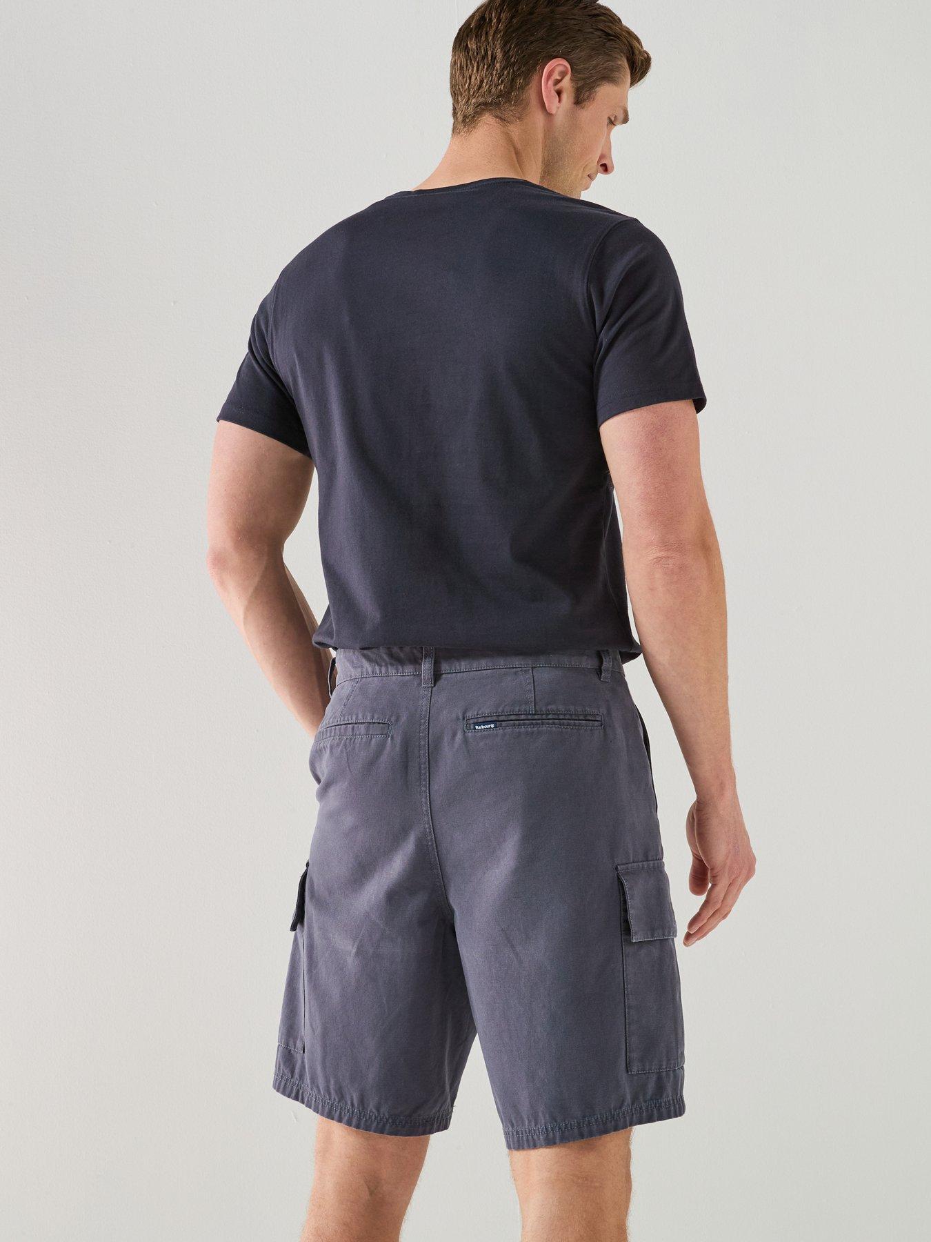 Image 5 of 6 of Barbour Relaxed Fit Wetheral Cargo Short - Navy